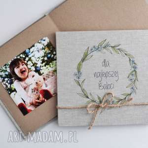 scrapbooking albumy album harmonijka na dzień babci i dziadka