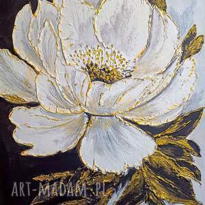 Prezent EKSKLUZYWNA DEKORACJA GLAMOUR - OBRAZ STRUKTURALNY Z TEKSTURĄ