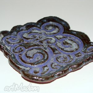 handmade ceramika mydelniczka retro