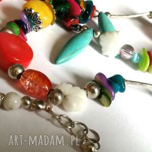handmade naszyjniki naszyjnik z różnych kamienie i koralików