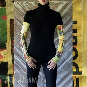 Prezent RĘKAWKI ES nie rękawiczki, jedwab, slowfashion, rękodzieło