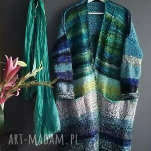 handmade swetry muleikolor sweter - polarna zorza