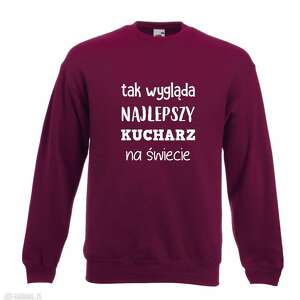 bluza z nadrukiem dla kucharza, prezent najlepszy kucharz, urodziny, restauracja