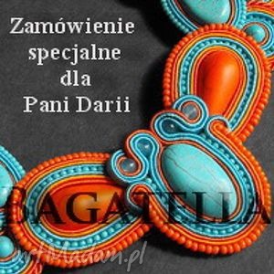 ręcznie zrobione zamówienie specjalne dla pani darii - bransoletka soutache