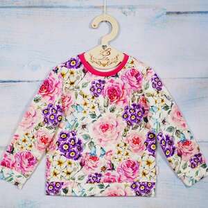 handmade bluza rose