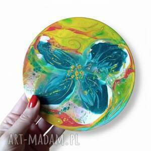 wir kolorów - unikalny magnes handmade na lodówkę, prezent do domu