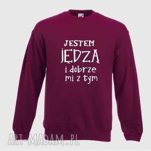 handmade pomysł na upominek święta bluza z nadrukiem dla dziewczyny, kobiety, żony