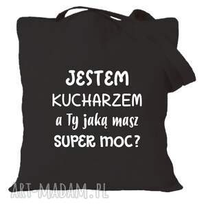 handmade torba z nadrukiem dla kucharza kucharki, prezent najlepsza kucharka, gotowanie