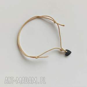 SERDUSZKO bransoletka, tworzywo sztuczne, sznurek, regulowana