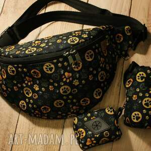 łapki XXL, pojemna, spacer, nerka damska, pies