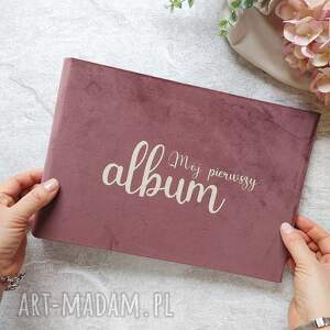 handmade scrapbooking albumy mój pierwszy album na chrzest, narodziny