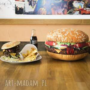 poduszka burger mniejszy rozmiar hamburger, prezent, urodziny