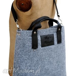 ręczne wykonanie torebki tote classic black