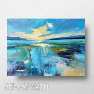 pejzaż-obraz akrylowy formatu 30/40 cm