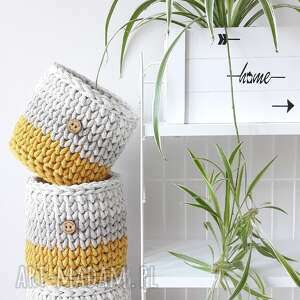 koszyki osłonki musztardowe - Kosze