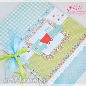 handmade scrapbooking albumy album dla chłopca