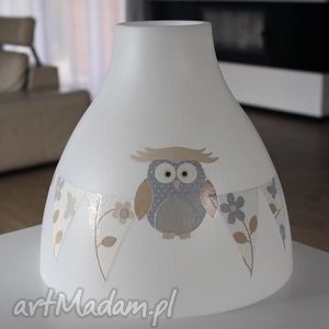 kopalnia ciepla lampa sowy do pokoju dzięcięcego, sowa, design nietypowe