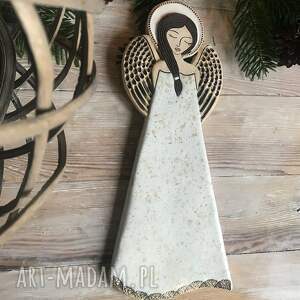 anioł ceramiczny - pula, komunia, chrzest, prezent, ślub
