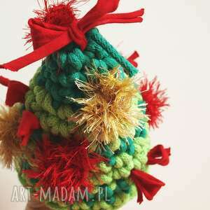 handmade dekoracje choineczka bawełniana