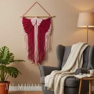 makrama skrzydła dekoracja ścienna w stylu boho ms0106
