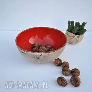 handmade ceramika misa ceramiczna "chili"