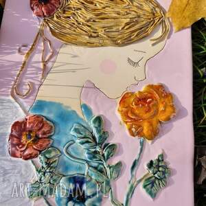 aniołek ceramiczny prezent, ozdoba, ozdoba do domu