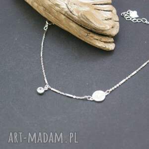 ręcznie zrobione bransoletka srebrna z cyrkoniami