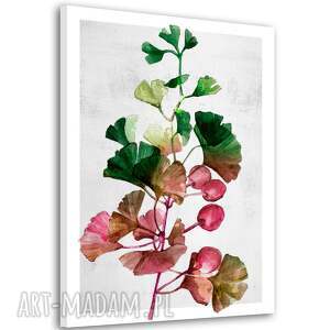 obraz drukowany na płótnie roślina miłorząb japoński 70x100cm 03136