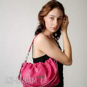 na ramię cloud midi fuksja torebka, listonoszka dla kobiety mała torebka damska