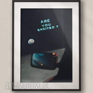 plakat highway - kolaż fine art a3