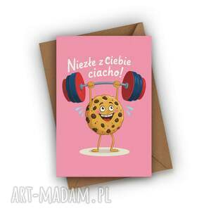 Prezent KARTKA DLA CHŁOPAKA - NIEZŁE Z CIEBIE CIACHO