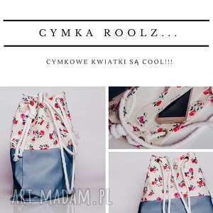 handmade cymka - duza torba typu worek, cudo