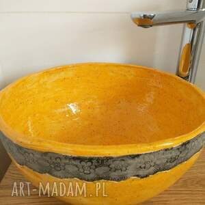 ceramikalukasgreen umywalka ceramiczna - duża misa wiejskim