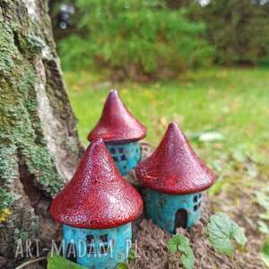 domki grzybki, ceramika las, iglaki lasy w butelkach, wyjątkowe prezenty