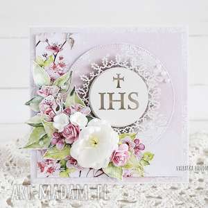 handmade scrapbooking kartki pamiątka i komunii św - 426