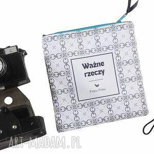 ważne rzeczy - saszetka podróżna z kolekcji bezłaski, etui, kosmetyczka