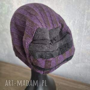 czapka dluga fioletowa smerfetka czap, bo, kol, sm, et wiesz