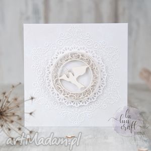 ręcznie wykonane scrapbooking kartki pamiątka chrztu św