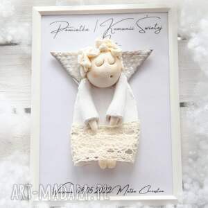 anioł chłopca pamiątka komunii - Main dla dziecka