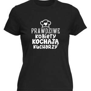 manufaktura koszulek koszulka z nadrukiem dla kucharki, prezent najlepsza