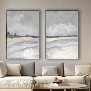 Wielkoformatowy obraz autorski Strukturalny XXL, 120x160 cm