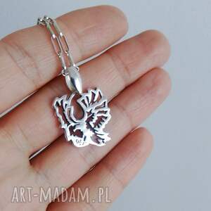 Prezent Zawieszka Orzeł ze Srebra 925 (bez łańcuszka)