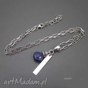 handmade naszyjniki naszyjnik z lapis lazuli