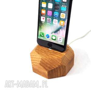 oakywood stacja do telefonu - iphone dock dusza drewniany, naturalne designerski