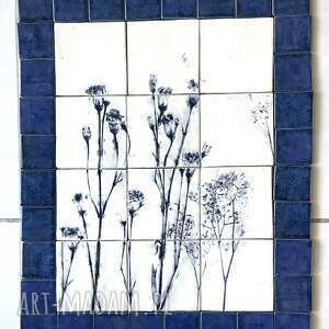 Zestaw kafli Delft, obraz ceramiczny, panel - ścienny