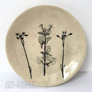 ręcznie wykonane ceramika roślinny talerzyk