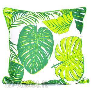 handmade poduszki poduszka monstera leaves 50x50cm