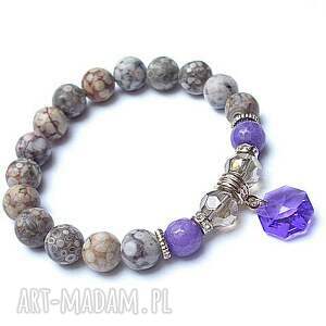 taupe and violet vol 2 /01 02 2027/, jaspisy, jadeity, swarovski