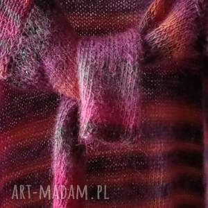 handmade swetry sweter fuksja