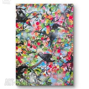 obraz akrylowy na płótnie pt letnia uczta